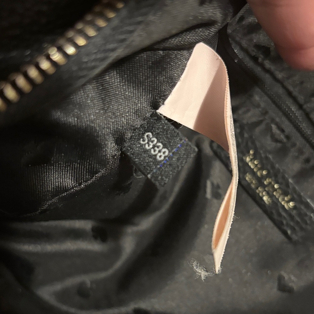 Kate Spade Black Textured Backpack - Picture 9 of 9